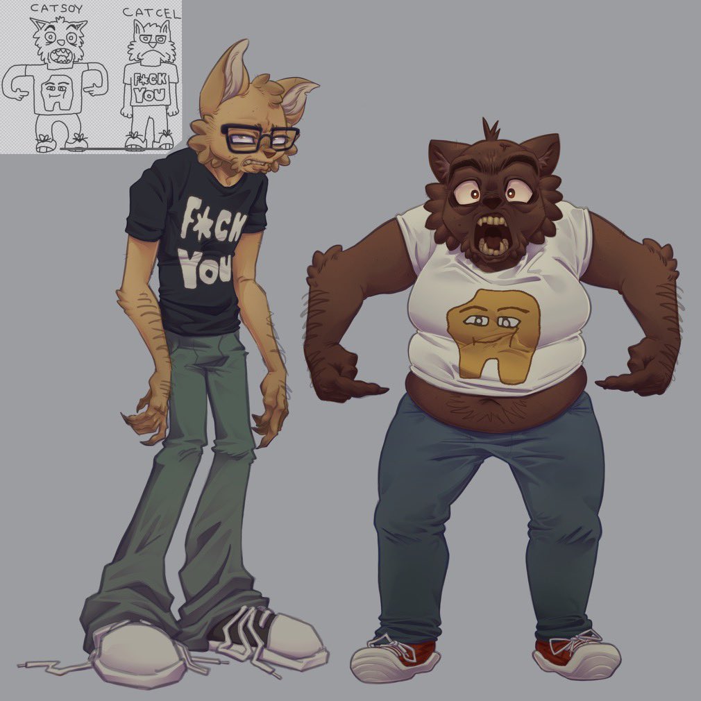 marromaid's tweet photo. @anonbirdd 
Catcel and Catsoy #fanart https://t.co/aQTvge7rt1