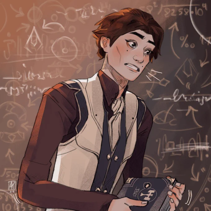 Redraw of my favorite Viktor frame #Arcane #arcanefanart #Viktor 