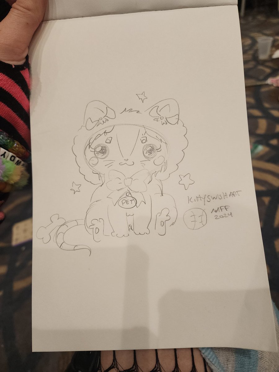 KittySwish's tweet photo. MFF sketchbook swap https://t.co/iN0I3hXf7c