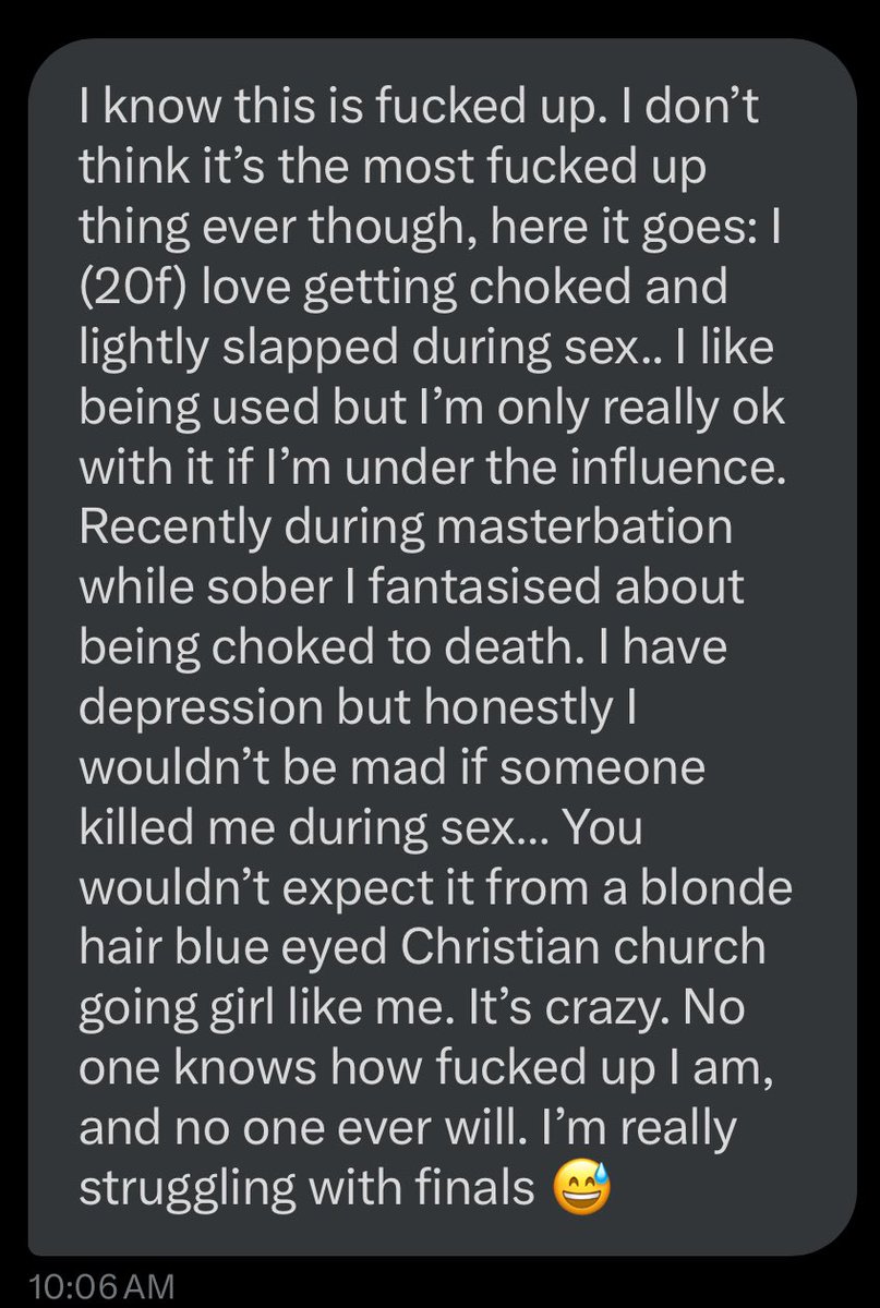 PerConfessions's tweet photo. She loves being choked during sex https://t.co/HDACRSfpTJ