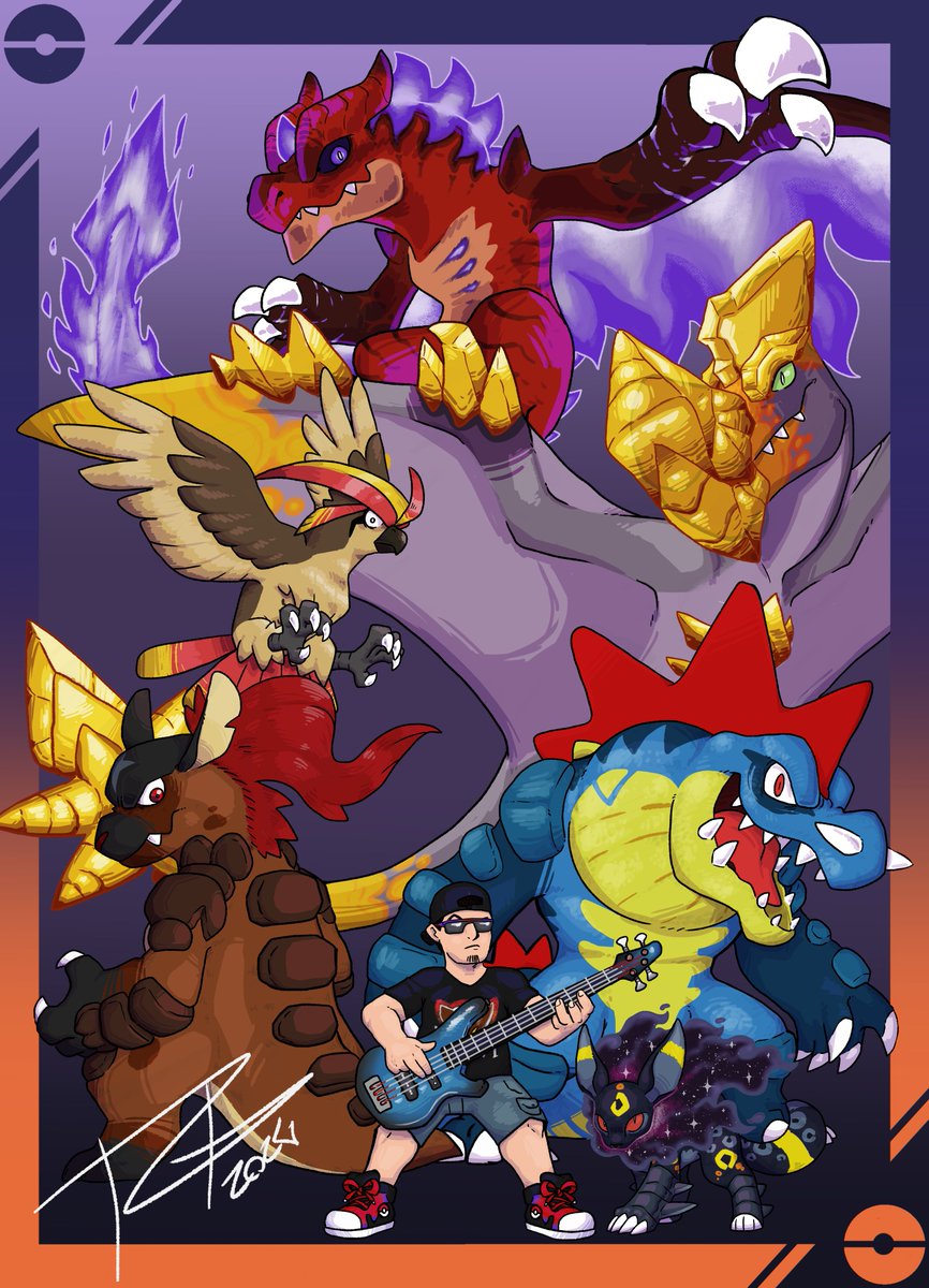 Request from my Patreon for a Pokemon Reboot Team