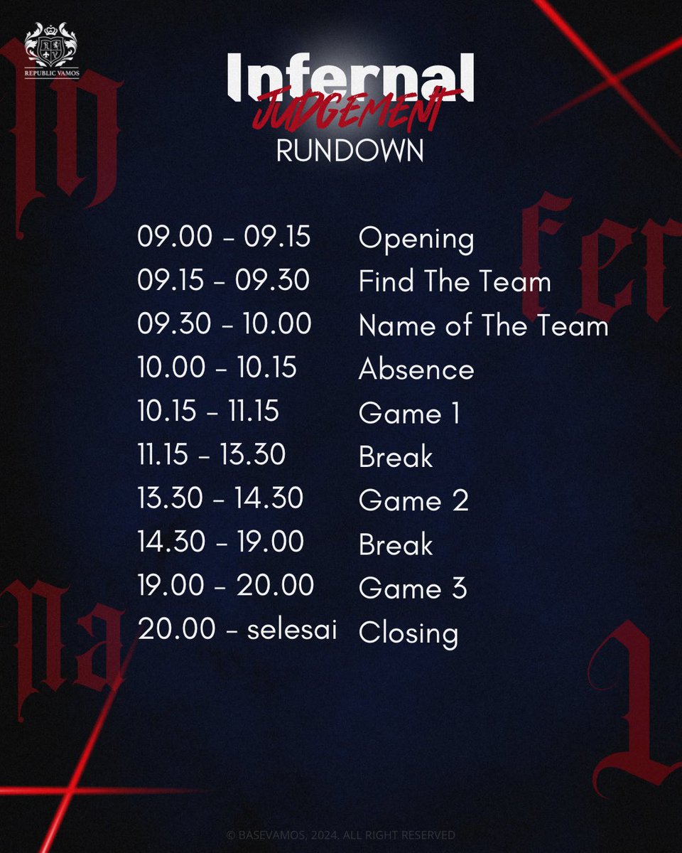 ㅤㅤ
    𓉳 ៹.   Redemption  awaits  those brave 
ㅤenough to face  the Infernal Judgement.
ㅤPut  your skills   to  the ultimate test and
ㅤprove    your     worthiness    for  Justitia's
    forgiveness.        #VAMOS4Justice  ׄ‌ . . . 𖤝
⠀