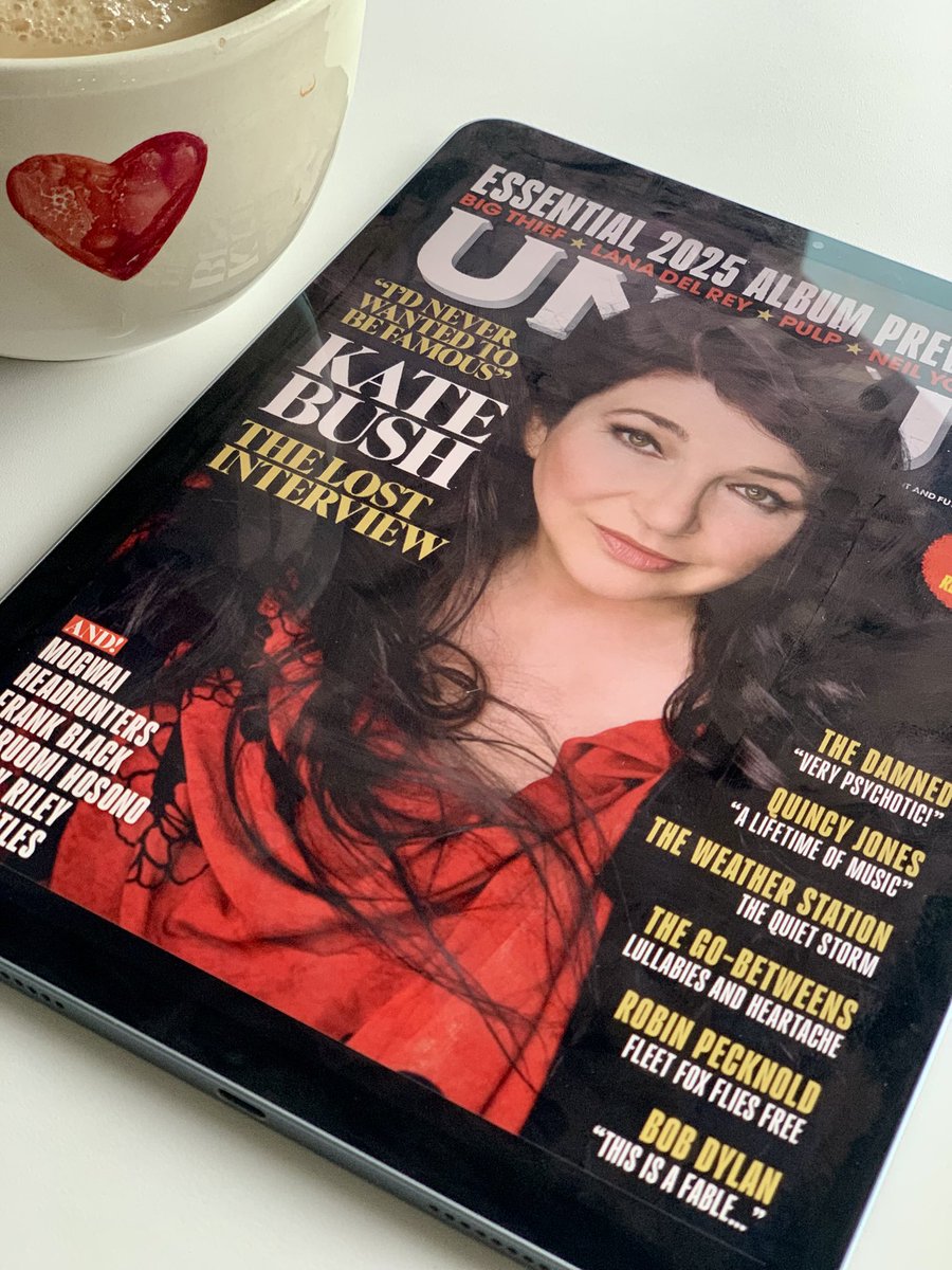 Alan_Hogg's tweet photo. Keeping out of the storm reading the Kate Bush interview in Uncut magazine 
#StormDarragh #KateBush #UncutMagazine https://t.co/17l0O0NvR1