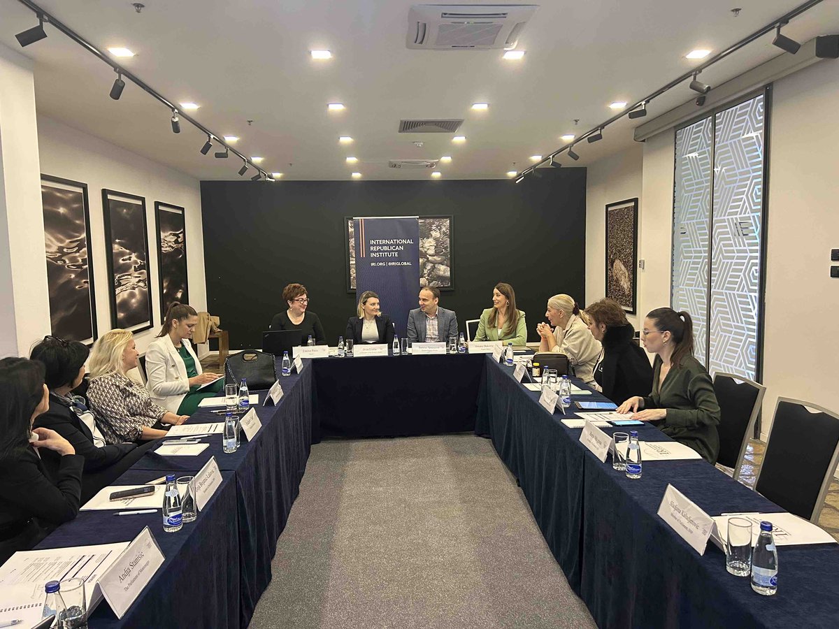 Jovana Dukovic (@jovana_dukovic) on Twitter photo 🎉 Both <a href="/IRIglobal/">International Republican Institute</a> events are officially open!
We started w/ female MPs <a href="/KlubCg/">Ženski_klub Skupštine CG</a> <a href="/SkupstinaCG/">Skupština Crne Gore</a>, featuring remarks by RPD <a href="/borkospas/">Borislav Spasojevic</a> & co-chair <a href="/dritallolla/">Drita Llolla</a>. The 2nd <a href="/ALPI_leaders/">ALPI</a> module launched with a panel on political culture, joined by Minister <a href="/tamaravujovic/">Tamara Vujovic</a> & MP <a href="/BorisMugosa/">Boris Mugoša</a> 🎉 Both <a href="/IRIglobal/">International Republican Institute</a> events are officially open!
We started w/ female MPs <a href="/KlubCg/">Ženski_klub Skupštine CG</a> <a href="/SkupstinaCG/">Skupština Crne Gore</a>, featuring remarks by RPD <a href="/borkospas/">Borislav Spasojevic</a> & co-chair <a href="/dritallolla/">Drita Llolla</a>. The 2nd <a href="/ALPI_leaders/">ALPI</a> module launched with a panel on political culture, joined by Minister <a href="/tamaravujovic/">Tamara Vujovic</a> & MP <a href="/BorisMugosa/">Boris Mugoša</a>