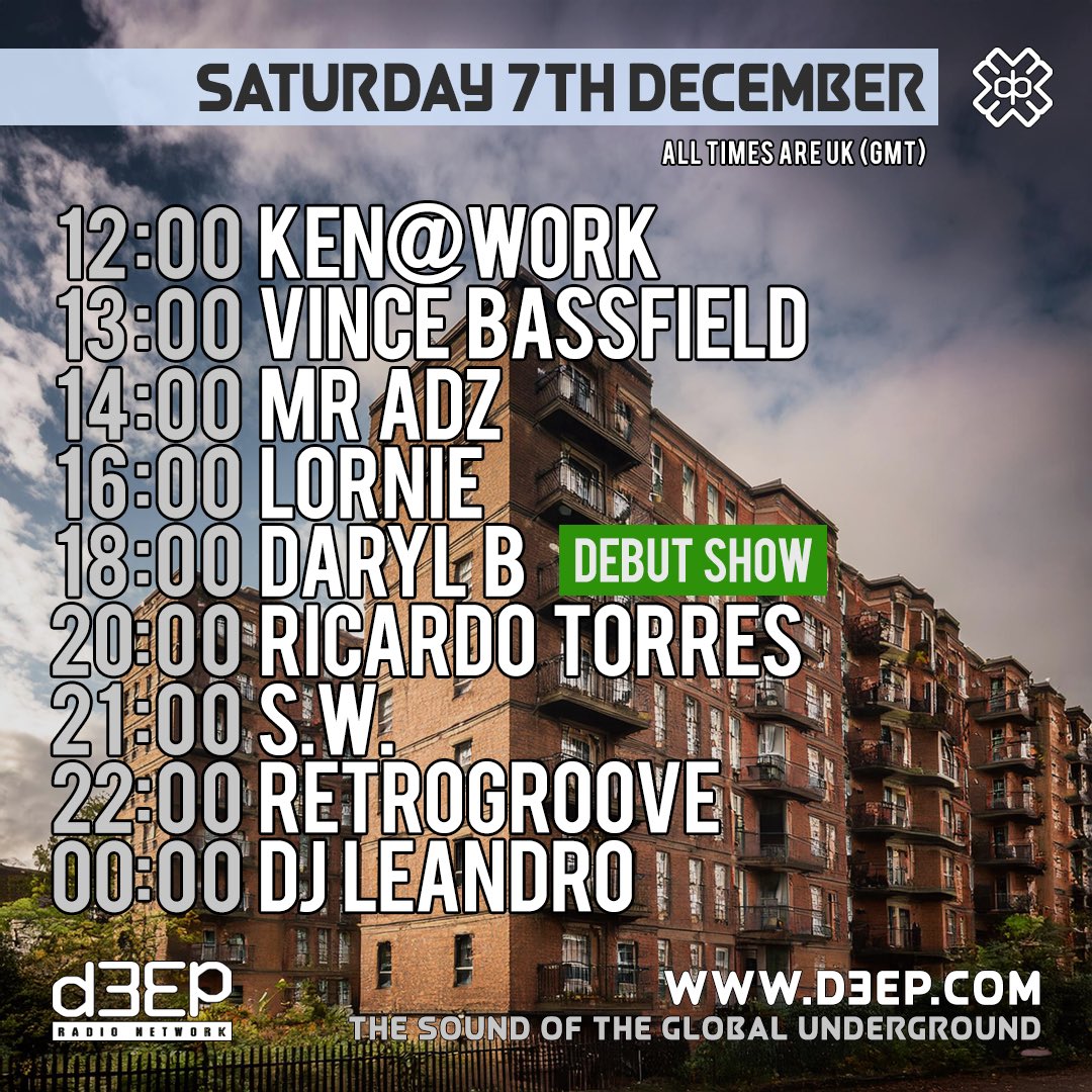 #D3EP #Liveradio #Nowplaying #Radioraving #Saturday #Musiclovers #Grantnelson #GetD3EP  

D3EP.COM