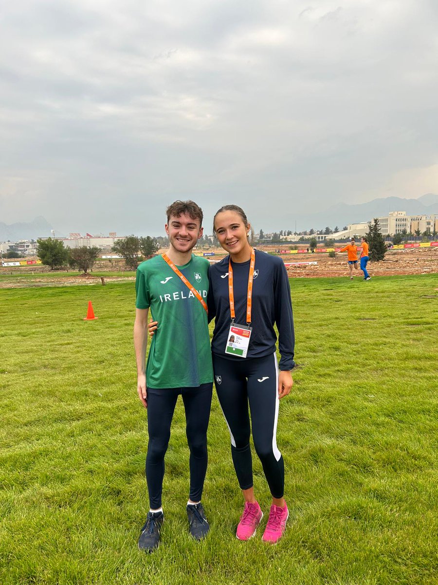 North Belfast Harriers AC (@nbharriers) on Twitter photo Pride of North Belfast - Rรณise Roberts (now <a href="/cndrtrackclub/">Candour Track Club</a> ) and Stag Matthew Lavery who are representing Ireland U23 squads tomorrow morning at the European Cross Country Champs in Turkey.
Best of luck from everyone in North Belfast !! โ๏ธโค๏ธ๐ฅโ๏ธโค๏ธ๐ฅ
Coverage BBC & Eurosport. Pride of North Belfast - Rรณise Roberts (now <a href="/cndrtrackclub/">Candour Track Club</a> ) and Stag Matthew Lavery who are representing Ireland U23 squads tomorrow morning at the European Cross Country Champs in Turkey.
Best of luck from everyone in North Belfast !! โ๏ธโค๏ธ๐ฅโ๏ธโค๏ธ๐ฅ
Coverage BBC & Eurosport.