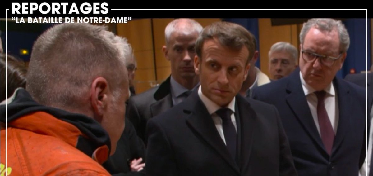Mike_Bresson's tweet image. Dans l’excellent documentaire « la bataille de Notre Dame » passé hier soir sur LCI, on apprend que c’est une décision d’Emmanuel Macron qui a sauvé Notre Dame lorsqu’il a autorisé, sur proposition du Général Gallet, l’intervention d’un commando de pompiers dans la tour Nord