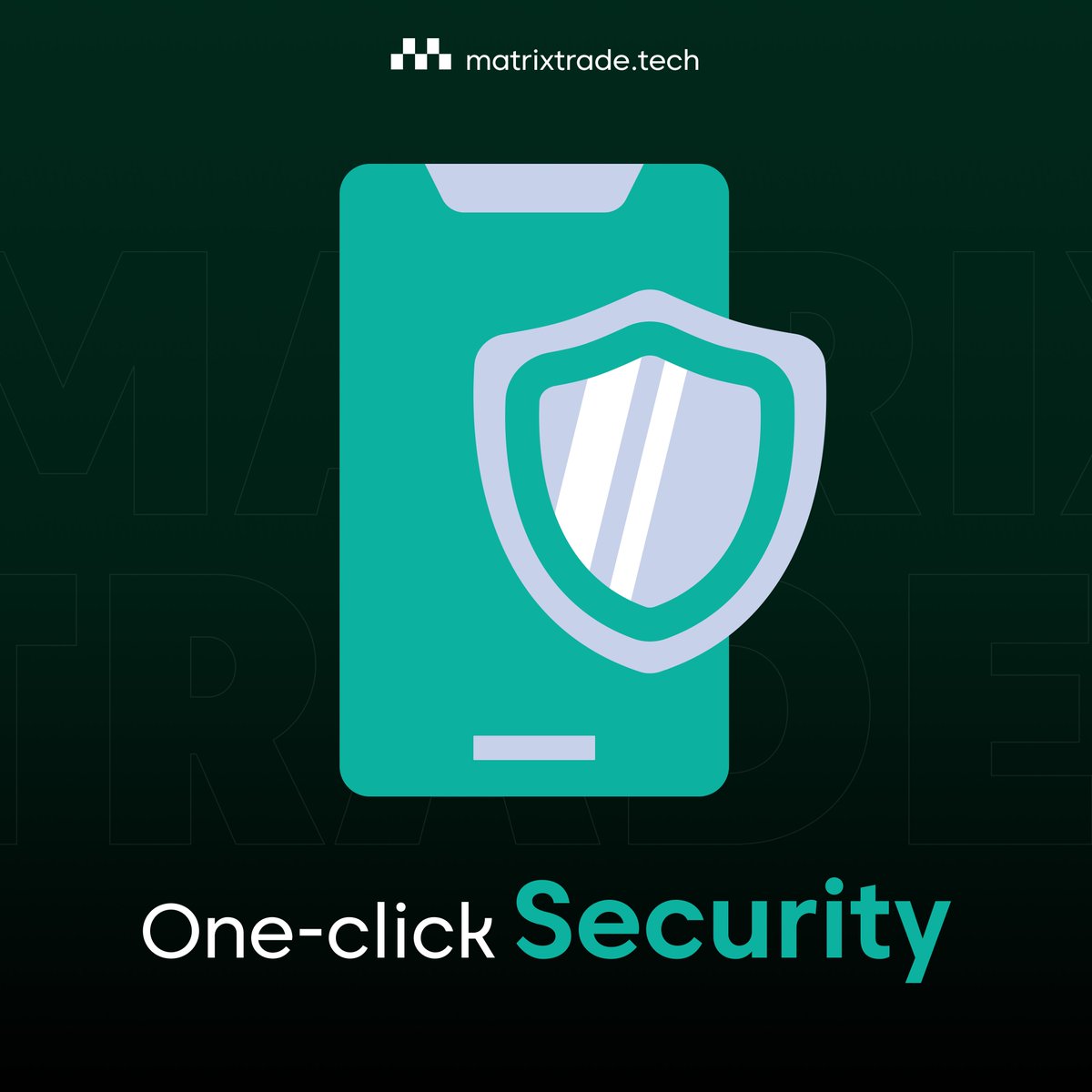 MatrixTradeAI's tweet photo. 🔒 One-click Security
Trade with peace of mind. Matrix Trade offers One-click Security for all your investments.
👉 Start trading securely now: https://t.co/KII3JTcKP5
#MatrixTrade #OneClickTrading