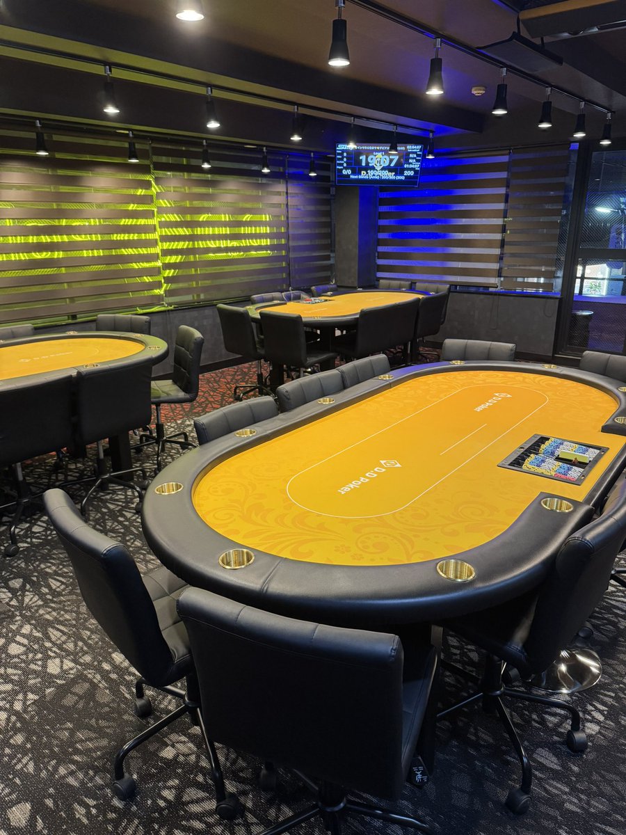 しょーん🐏D.D Poker 高田馬場（JOPT会場から日本一近いポーカー屋さん） tweet media