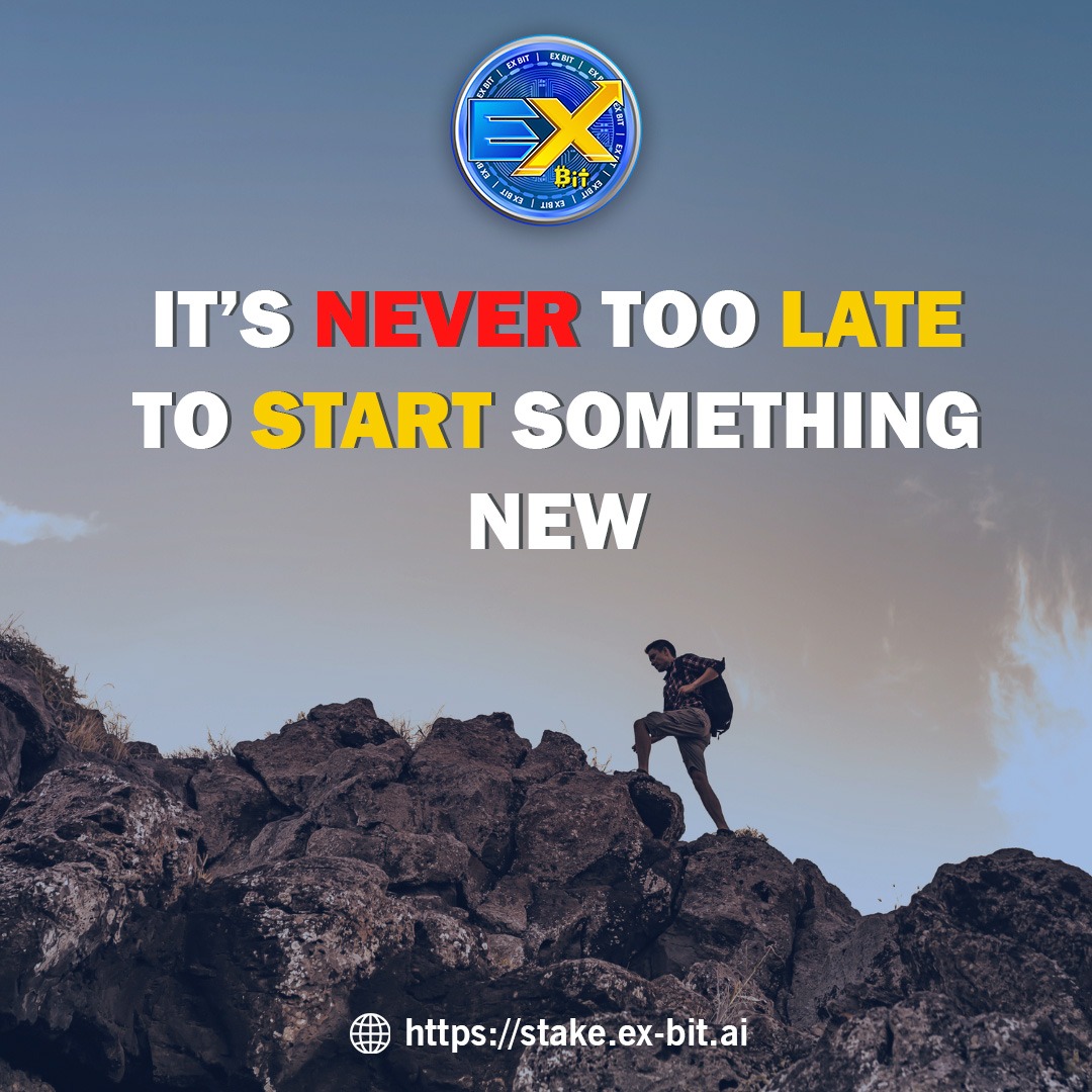 Exbit_official's tweet photo. 🚀 It’s never too late to explore new opportunities.
🌐 Discover the future with Exbit—pioneering the next era of blockchain technology. Start staking now and be part of the decentralized revolution.
👉 https://t.co/vahjtrFyV9
#Exbit #BlockchainInnovation #CryptoJourney https://t.co/427oG4o8Jz