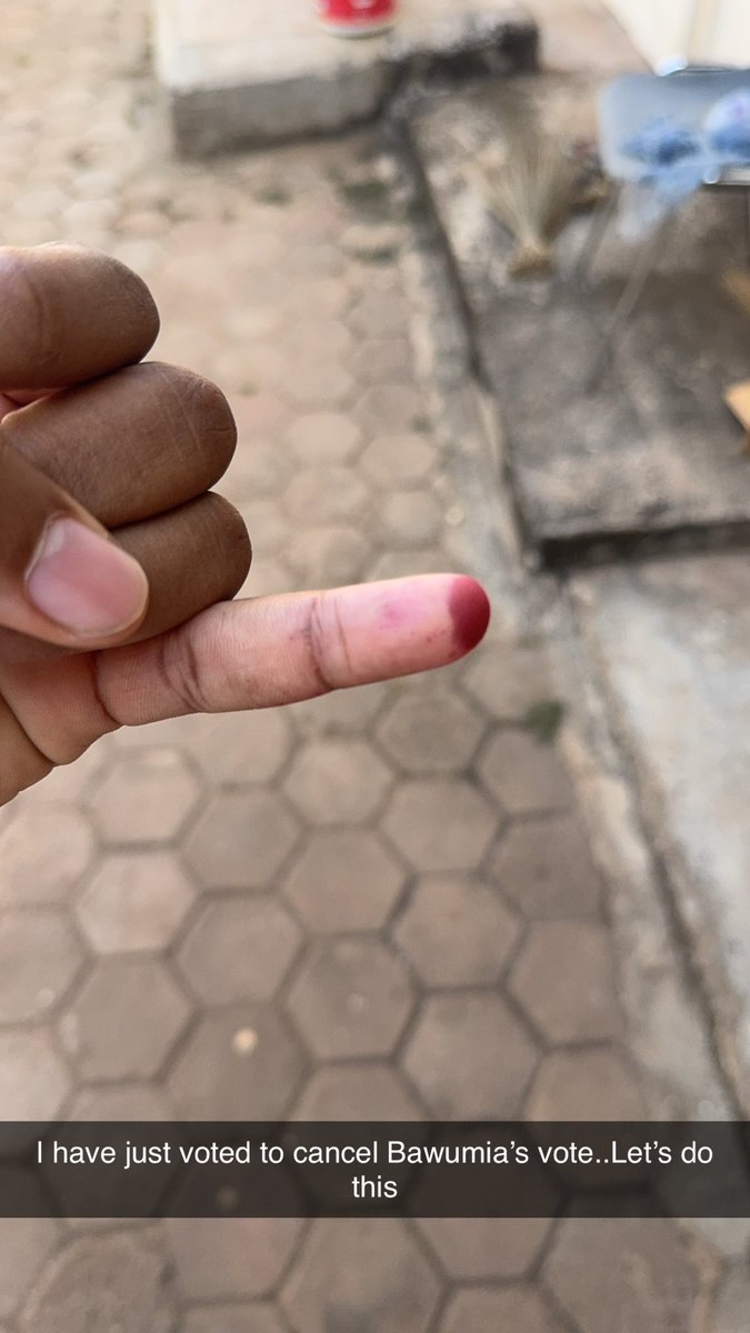AMNaporow152's tweet photo. I have voted to cancel Bawumia’s vote..
#VoteJM https://t.co/toIkmTHXdi