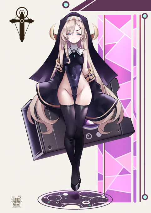 シスター マナリ Manari / マナリ Update Original Character #originalcharacterart