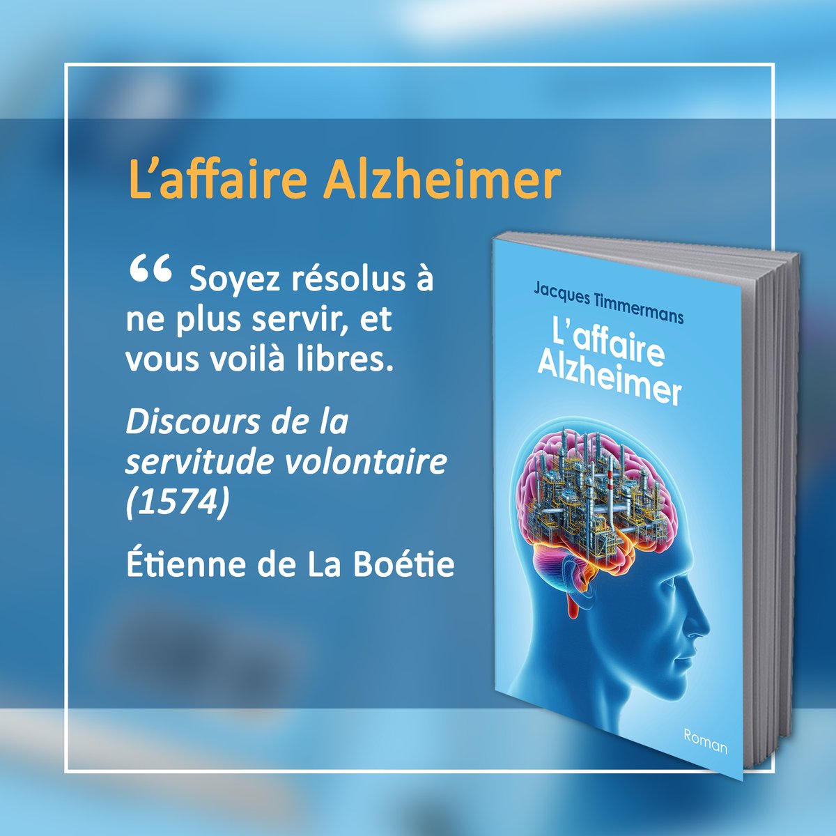 JacquesTimmer's tweet photo. Amis lecteurs, voici mon dernier roman, un thriller médico-pharmaceutique, autant instructif qu’édifiant, servi par une intrigue pleine de mystère, et un récit à rebondissements où se débattent des personnages plutôt attachants, ou carrément odieux.
À découvrir ! https://t.co/p53uhMPriB