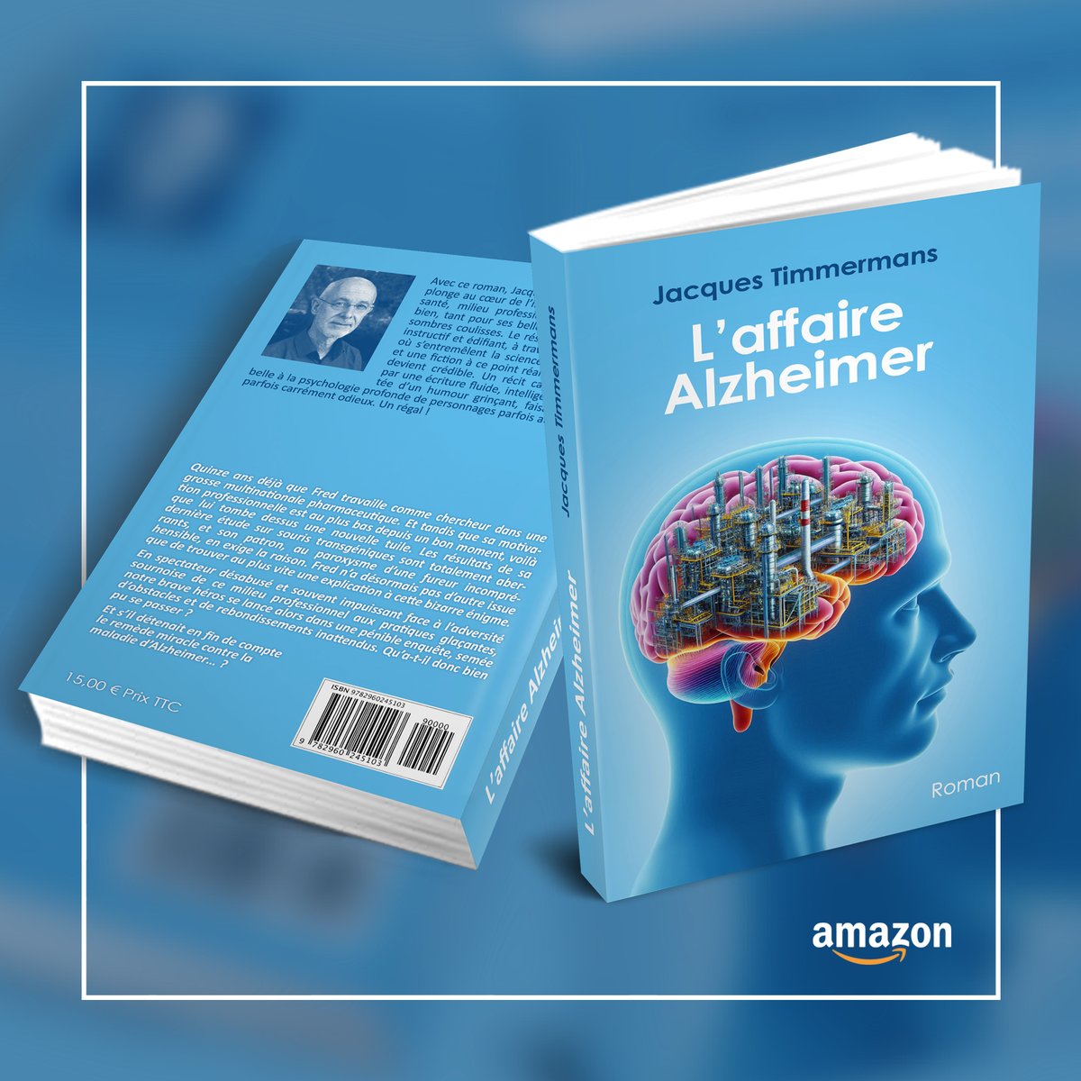 JacquesTimmer's tweet photo. Amis lecteurs, voici mon dernier roman, un thriller médico-pharmaceutique, autant instructif qu’édifiant, servi par une intrigue pleine de mystère, et un récit à rebondissements où se débattent des personnages plutôt attachants, ou carrément odieux.
À découvrir ! https://t.co/p53uhMPriB