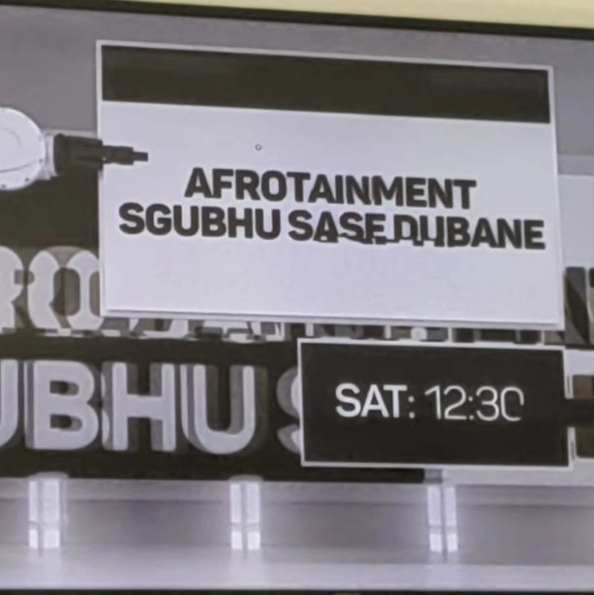 DJTira's tweet photo. #IsgubhuSaseDubane 12h30 @ChannelOTV 🥳🥳🥳🥳 https://t.co/weECSrNB8e