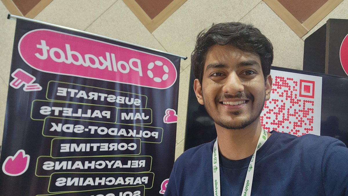 Sujal1608's tweet photo. 🎉 Ready to embrace the future? @Polkadot is the best network for DApp development, offering scalability, security, and community. Let’s make waves at https://t.co/ISqjN4MVkB