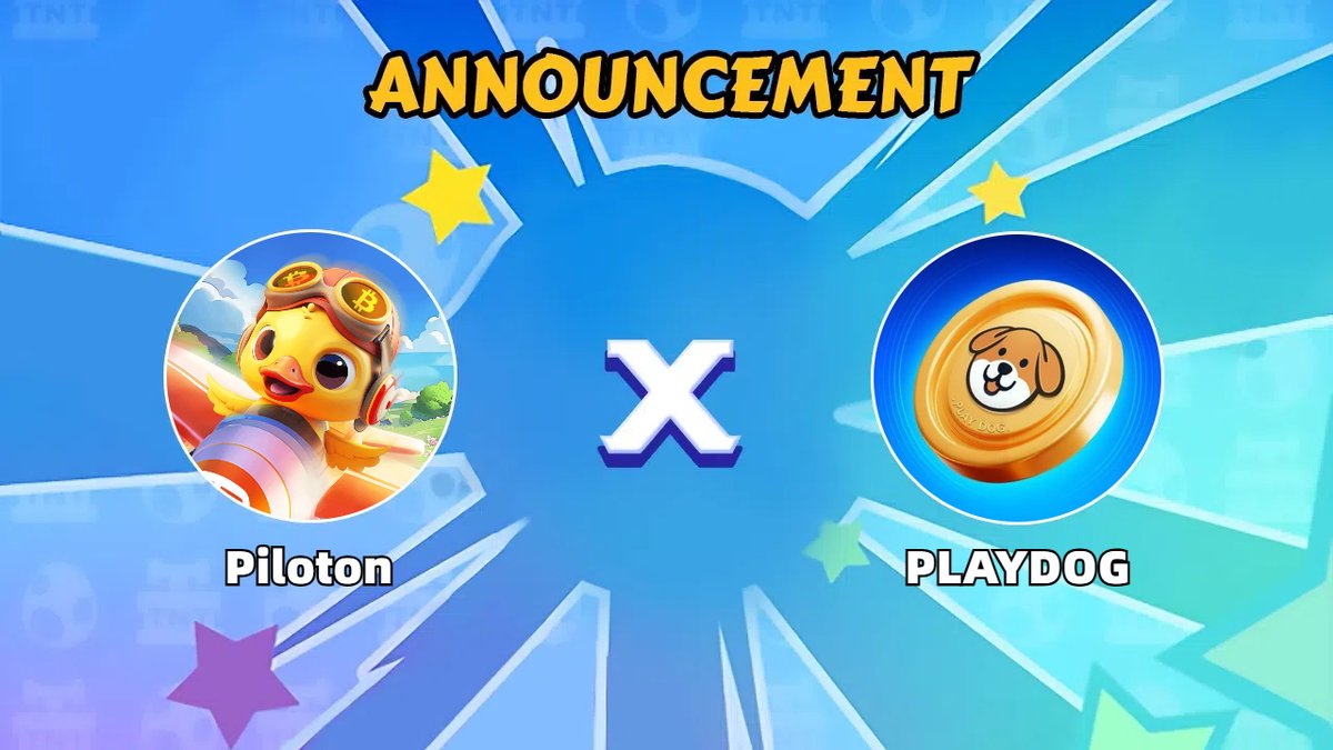 pilotongame's tweet photo. ✈️ COLLABORATION ANNOUNCEMENT 🔥

🫡 Piloton thrilled to announce a partnership with @PLAYDOG_Token 

🤝 Playing.io- revolutionizing crypto gaming with a fully licensed, community-driven platform. With innovative games, over 10,000 casino options, and a professional sportsbook, we’re here to redefine your gaming experience. 🌎

$PLAYDOG is the currency of the Playingio ecosystem. Earn tokens by simply tapping the screen every day and engaging with the community. The more you interact, the more you earn! 💰

👾 PLAYDOG Bot: https://t.co/Dui7ZYF6eX