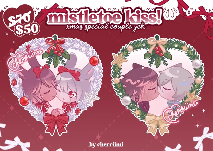 hii, would anyone be interested in this again? i dont have time to make a new base unfortunately T.T but ill discount them this year and will finally retire them after this!taking 5 slots only and will try to deliver before xmas  