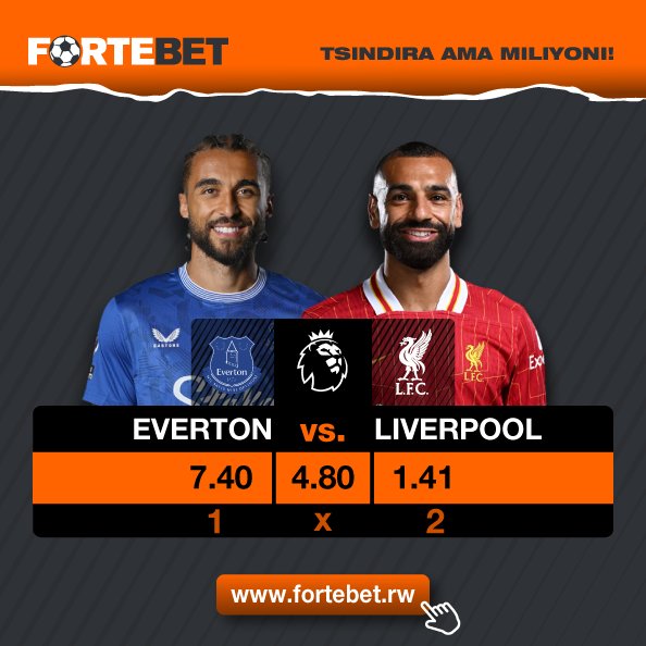 CityRadioRwa's tweet photo. The odds seem to favor @Everton is it worth your money for the big bag or it's going to keep it @LFC with minimal risk!! Remember whatever you choose, it's millions @fortebet_rwanda .
#Citysports
#millions
#fortebet https://t.co/x2axYEgAjp