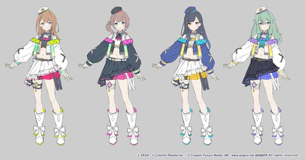 roro046's tweet image. 『プロジェクトセカイ Championship2024 Autumn powered by ヴァイスシュヴァルツ』 

開催記念の限定衣装をデザインさせていただきました！ よろしくお願いします🏆📷
#プロセカ #プロセカCS