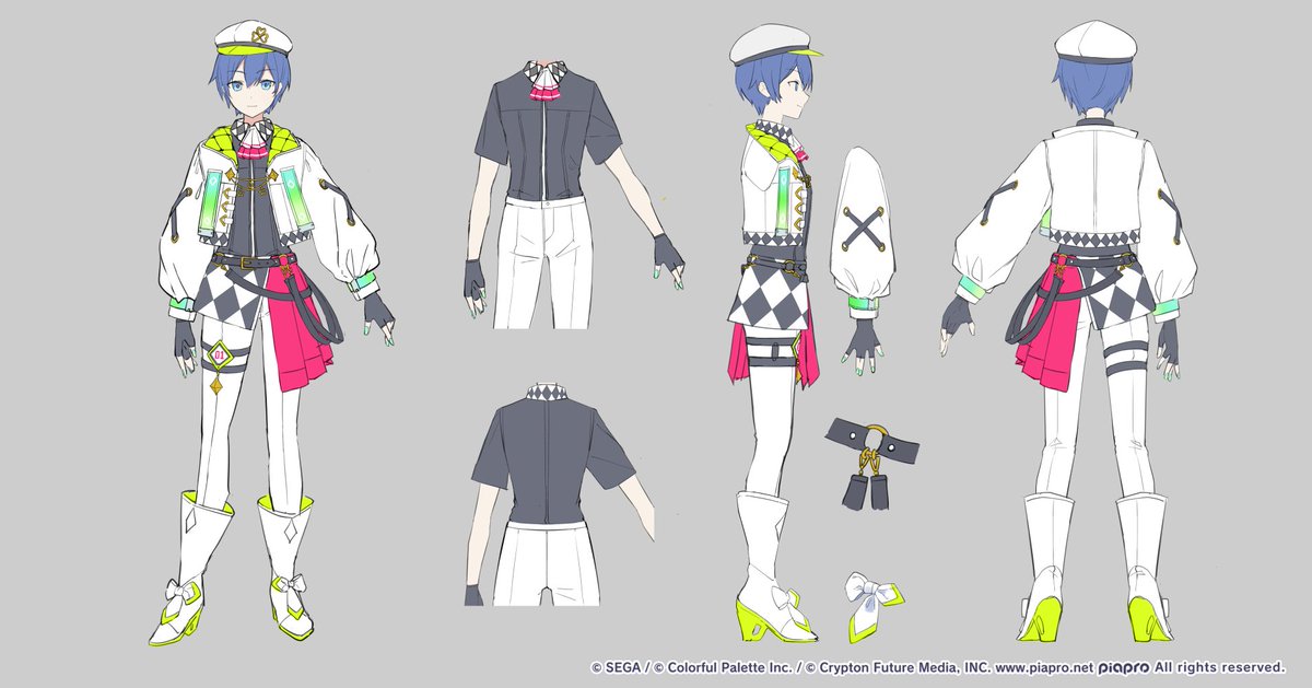 roro046's tweet image. 『プロジェクトセカイ Championship2024 Autumn powered by ヴァイスシュヴァルツ』 

開催記念の限定衣装をデザインさせていただきました！ よろしくお願いします🏆📷
#プロセカ #プロセカCS