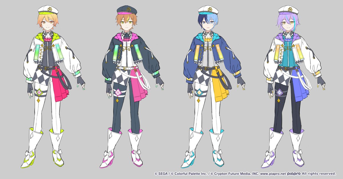 roro046's tweet image. 『プロジェクトセカイ Championship2024 Autumn powered by ヴァイスシュヴァルツ』 

開催記念の限定衣装をデザインさせていただきました！ よろしくお願いします🏆📷
#プロセカ #プロセカCS