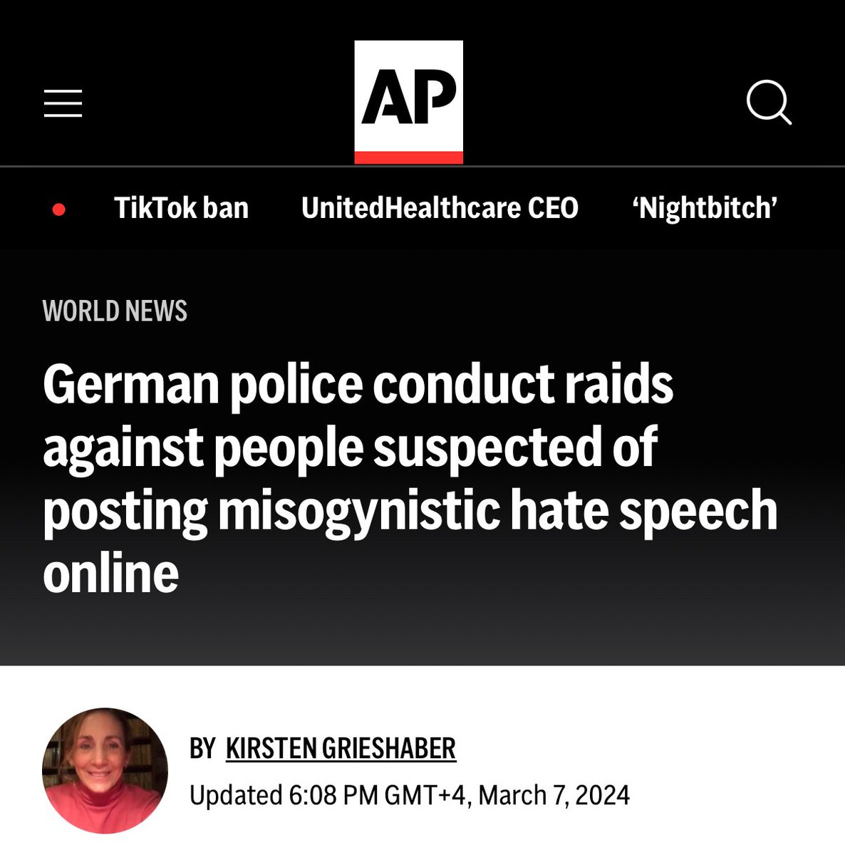 ianmiles's tweet image. Germany has been on one for awhile. Really giving the UK a run for its money. What happened to free speech in Europe?