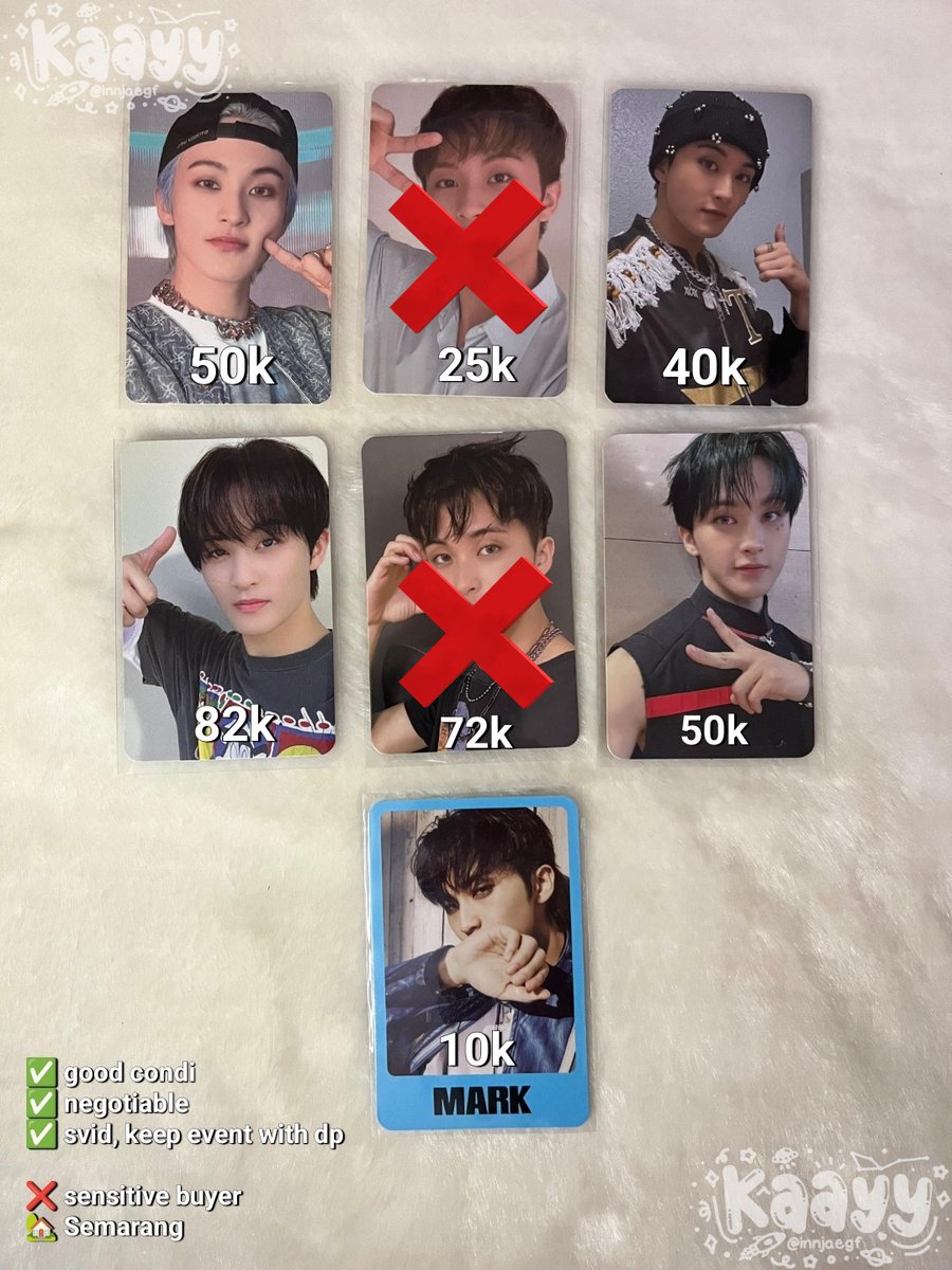 want to sale pc aab mark 🛍

❌ wasting time
🛒 details &amp; price on pict

tags. wts pc mark 127 dream ay yo fact check pob starrived podcast istj tc biru pob mecima dreamscape