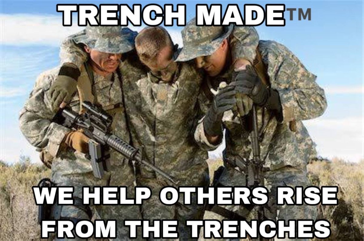 TrenchMadeSol's tweet photo. Working together through the trenches always yields better results than fighting alone.

Trench Made™️ https://t.co/9Uf1GqhUzO