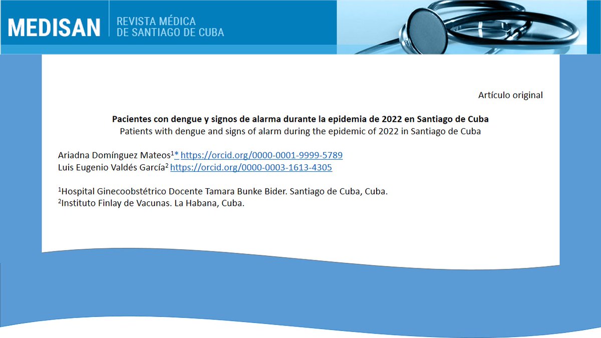 Revista Medisan tweet media