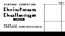 Logiker464's tweet image. The topic for the Christmas Challenge 2024 is out. youtu.be/3q5ZWJmMhgQ #sizecoding #vintage #retro #vccc2024 #BASIC #assembler #mos6502 #z80 #advent #apl #MerryChristmas