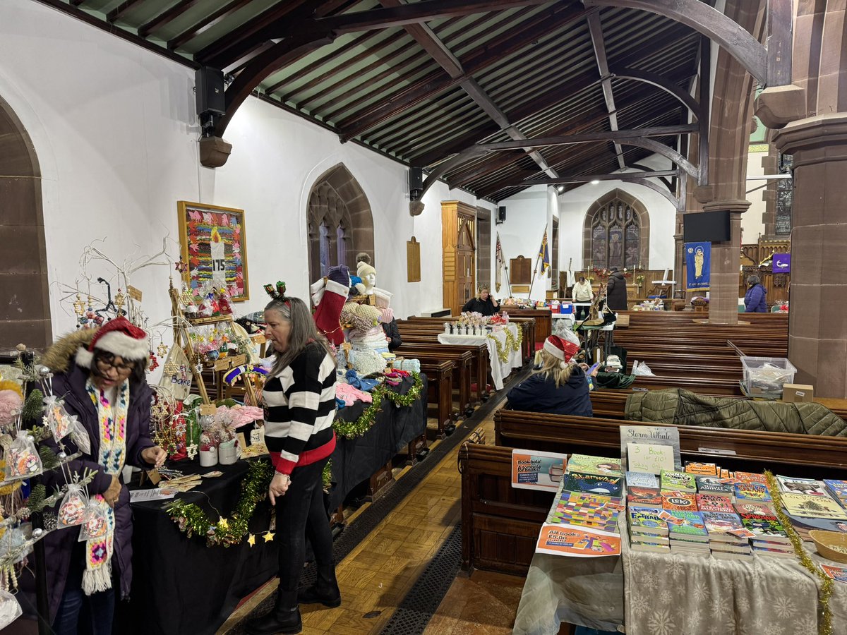 Rainhill Farmers Market and St Ann’s Christmas Market is up and running inside the Millennium Centre and inside the church.

We have Carouse selling fresh hot sandwiches and the cafe open inside the centre selling hot drinks and sweet treats. 

Put your coat on and call in 🎄