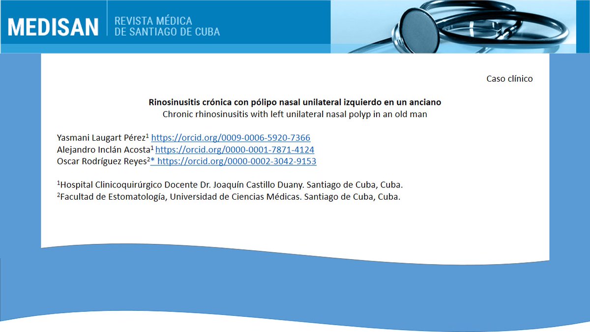Revista Medisan tweet media