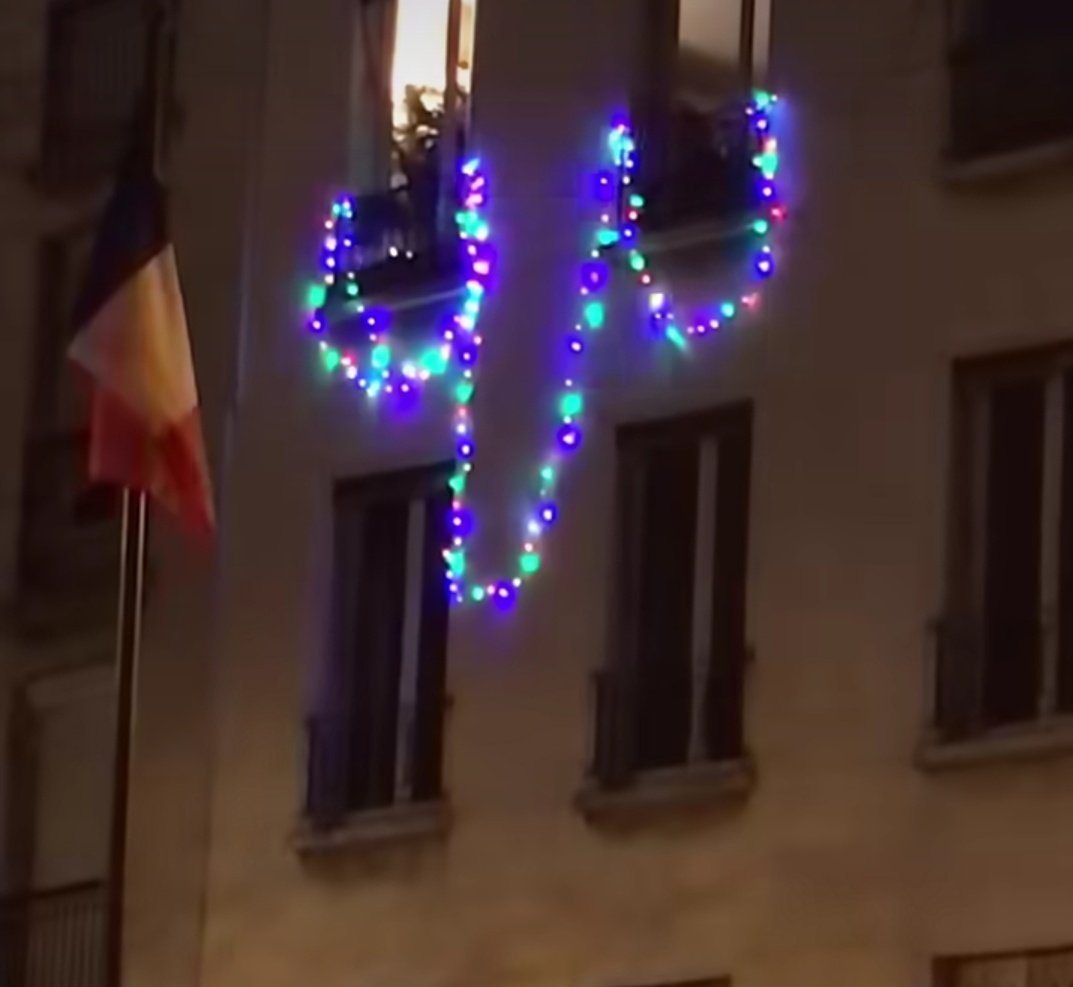 Ya se va notando el espíritu navideño