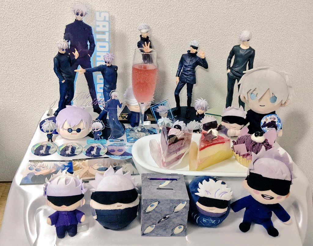 Summer5__squid's tweet photo. 誕生日おめでとう🎉🎉🎉
いつまでも大好きです(ˆ꜆ .  ̫ . )꜆.ᐟ.ᐟ♡

 #五条悟生誕祭2024 
 #五条悟爆誕祭2024 
 #五条悟誕生祭2024 https://t.co/yR2k7GHCPS