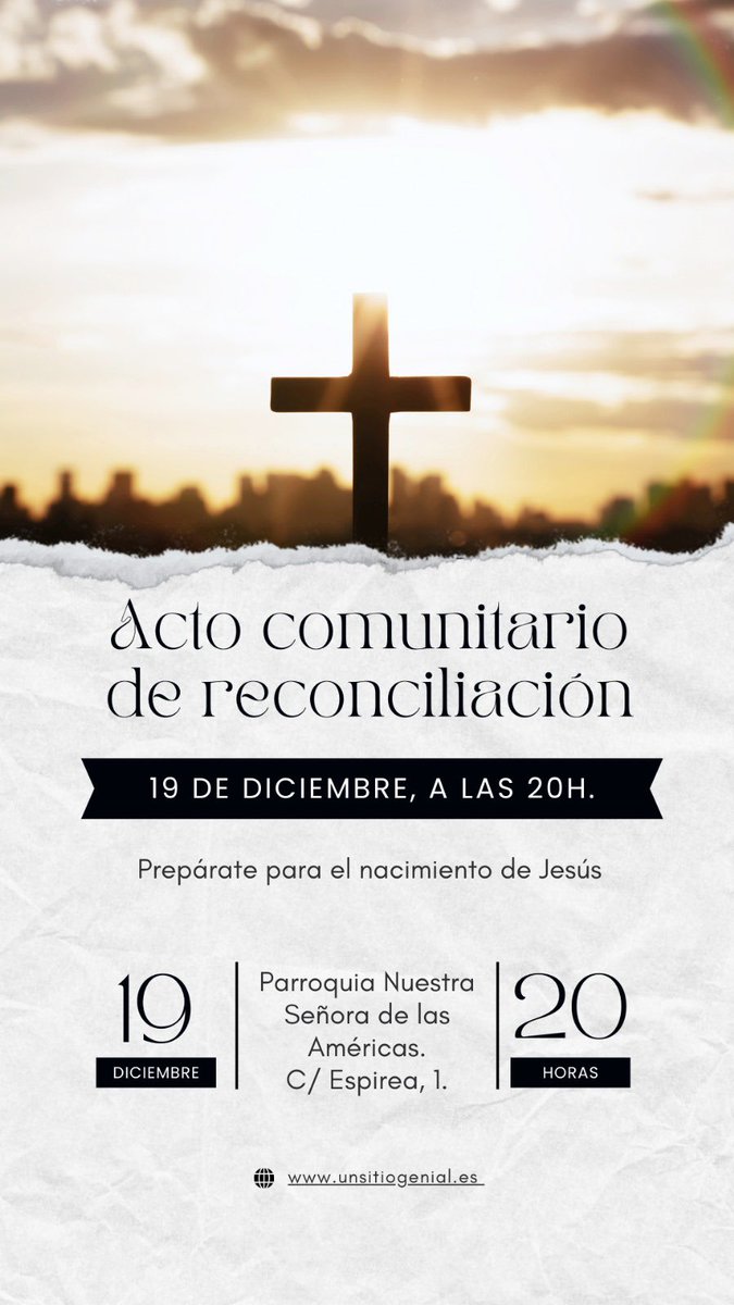 ParroqNSAmerica's tweet photo. El próximo 19 de diciembre podrás compartir en la parroquia un acto comunitario de reconciliación. ¡Prepárate para el nacimiento de Jesús!  #Navidad2024 https://t.co/MQWCEmkege