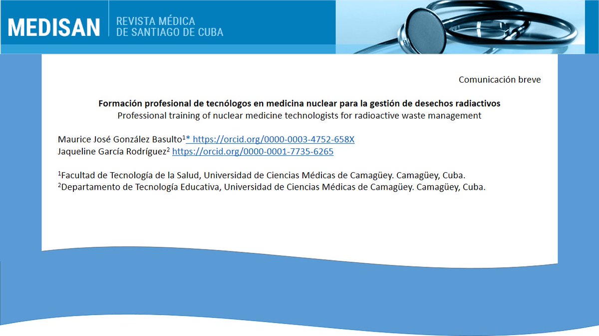 Revista Medisan tweet media