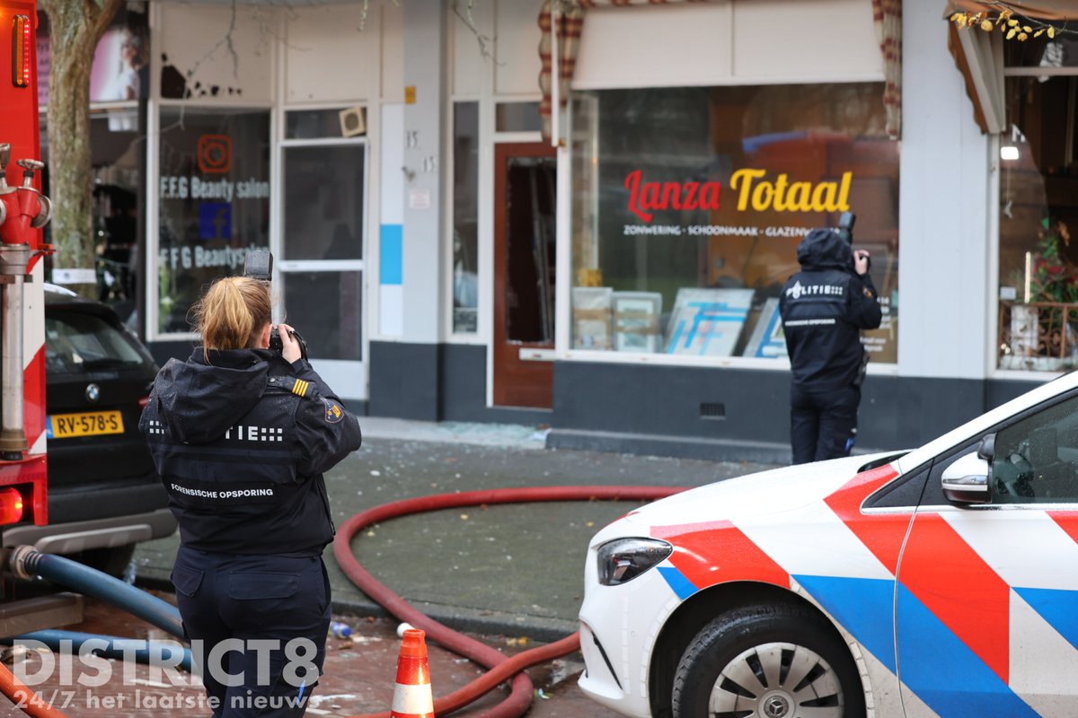 Explosieonderzoek in Den Haag in volle gang