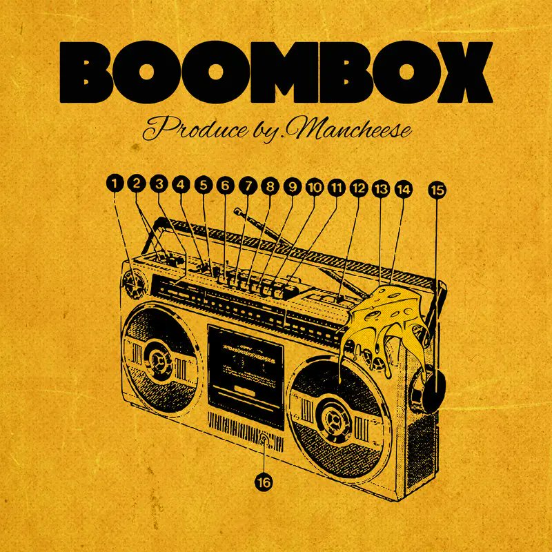 MANCHEESEによる3rd配信single
「BOOM BOX feat. GREEN SOX &amp; 肥夜家」
本日2024/12/07配信開始!
Mix&amp;Mastering担当しています。チェック!

linkco.re/Bm3paeXb