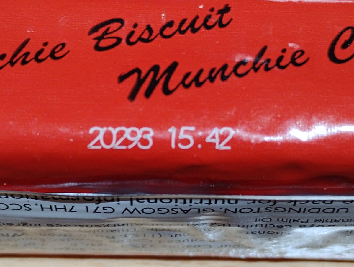 Found these in the glove compartment of a car. Were they really made in 1993 <a href="/TunnockOfficial/">TunnocksOfficial</a> ?