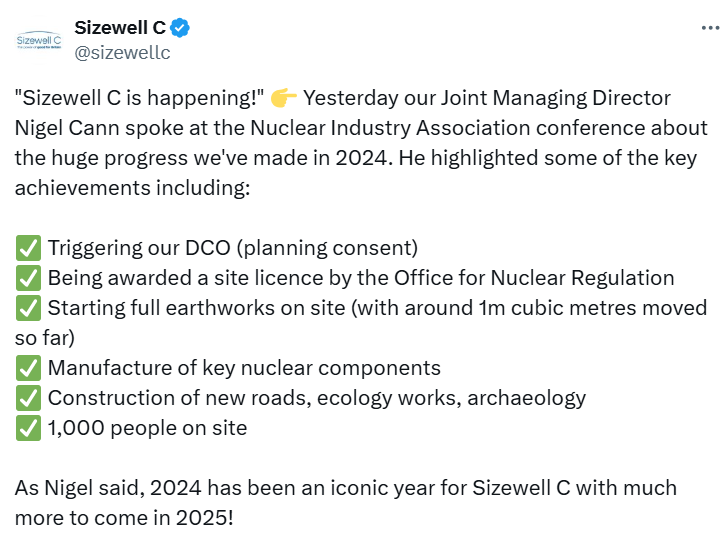 SayNo2SizewellC's tweet image. Sizewell C should not be 'happening'. Without UK govt splurging taxpayer £bns making us majority shareholders, Sizewell C would have collapsed. This level of environmental destruction without a final investment decision is irresponsible &amp;amp; reckless behaviour by @UKLabour
