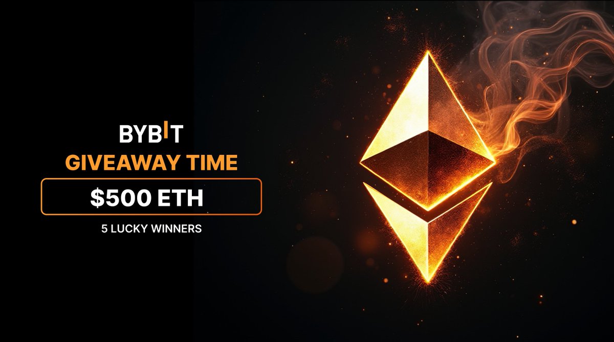 Bybit_Official's tweet photo. 🎁 $ETH Giveaway 5x $100!

🔥 Guess ETH price for the end of next week

🔥 Comment &amp; tag 3 friends

🔥 Join us: https://t.co/ID0O8noAS6 https://t.co/ae4kdca3Do