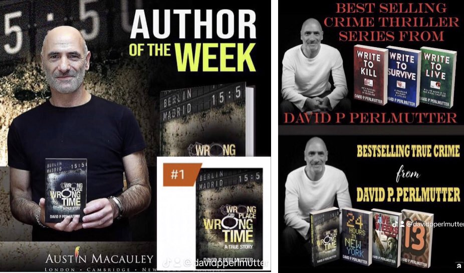 David P Perlmutter - Author. Actor. Dreamer. ✍🏼🎬 tweet media