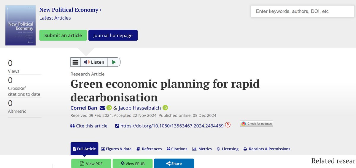 Christoph Sorg (@christophsorg) on Twitter photo Interesting new paper <a href="/cornelban73/">Cornel Ban</a> and <a href="/jhasselbalch/">Jacob Hasselbalch</a> in New Political Economy. Happy to see more work on indicative planning and to see the planning research agenda develop in general. tandfonline.com/doi/full/10.10… Interesting new paper <a href="/cornelban73/">Cornel Ban</a> and <a href="/jhasselbalch/">Jacob Hasselbalch</a> in New Political Economy. Happy to see more work on indicative planning and to see the planning research agenda develop in general. tandfonline.com/doi/full/10.10…