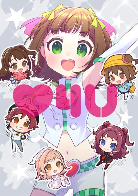 アイマスEXPO DAY1タ-28b【ちょぼだる】L4U時代の衣装や楽曲テーマの、6ブランド越境イラスト本を頒布します!B5/フルカラー16P/500円#アイマスエキスポ#アイマスエキスポ頒布物_day1 
