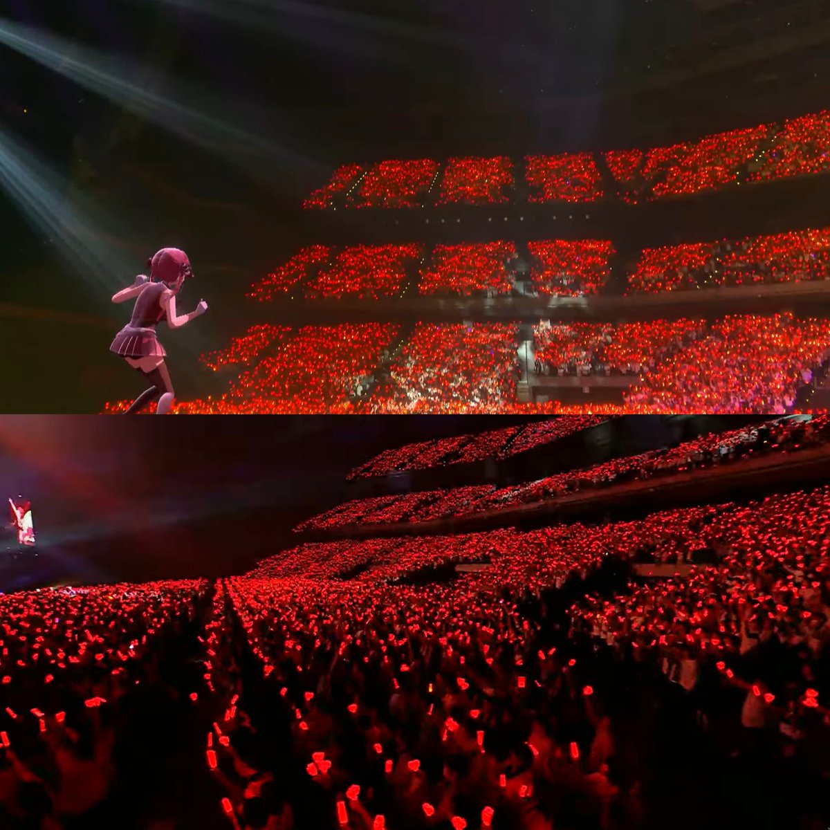 itoridayo's tweet photo. The power marine holds 
Its a sea of red! ❤️
#キミパイ https://t.co/AmKn2FUhQA