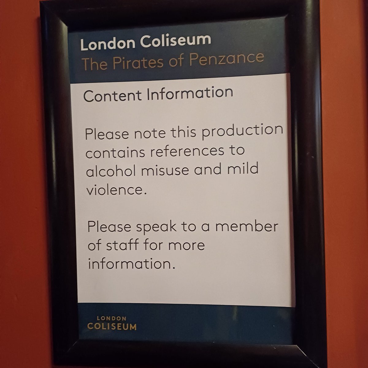 AnnetteRubery's tweet photo. .@RichardBratby is telling me about trigger warnings at Gilbert and Sullivan. Amazing … we’re actually offended by the Victorians. https://t.co/KNl4wxbf5A