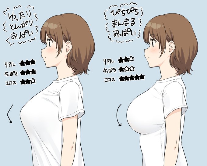 最近は左が流行ってる気がするけどやっぱり右も好きっていうやつ 