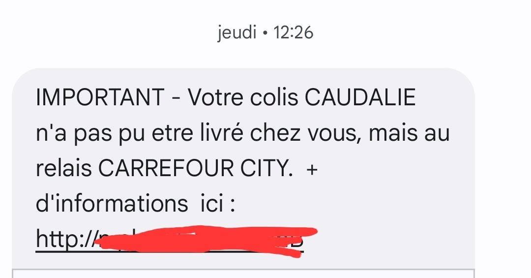 Yselda_Beck's tweet photo. Donc les livreurs de Chronopost ne connaissent pas l'usage de la sonnette.
Tu les attends chez toi.
Et tu reçois tranquillou un SMS où tu dois aller récupérer ton colis à l'autre bout de la ville ALORS QUE TU AS PAYÉ UNE LIVRAISON À DOMICILE. 😡😡 https://t.co/T5ZAL2w3Fh