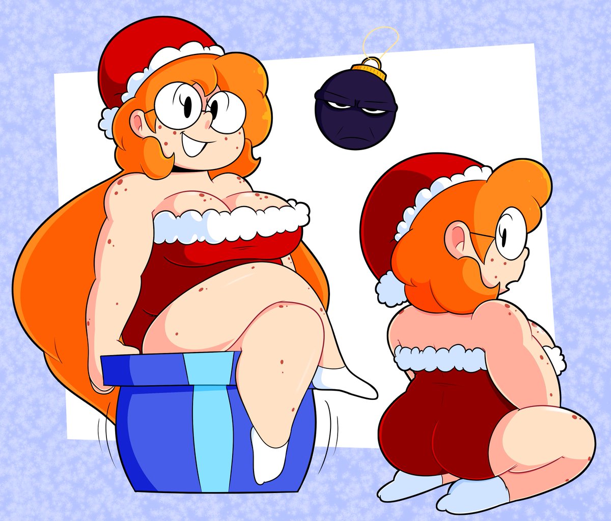 MrMeatballl's tweet photo. she likes christmas https://t.co/9uBDkBkzNl
